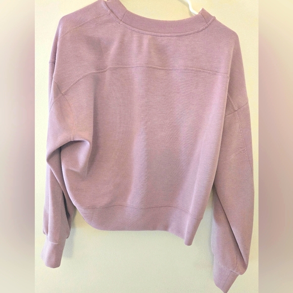 Lululemon Softstreme Perfectly Oversized Cropped Crew - Picture 4 of 5